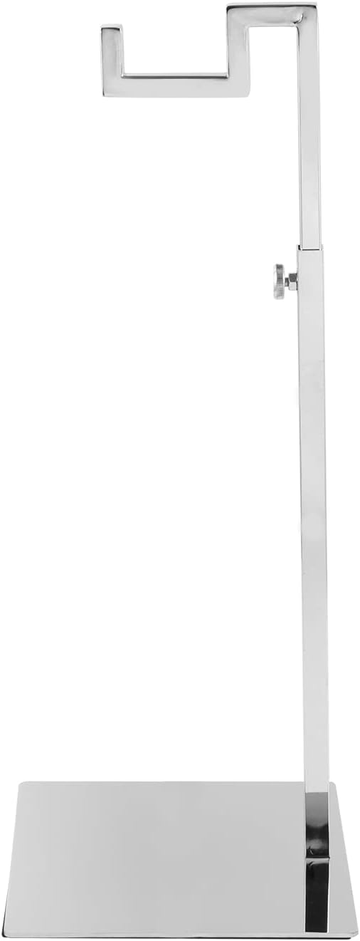 Polmart Countertop Adjustable Hanger Display Stand for Hangbag, Wreath and Crafts, Sliver
