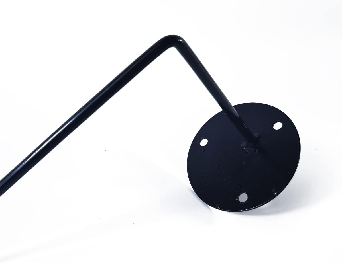 TIHOOD 4PCS Helmet Holder, Metal Stand Wall Mounted Hanger Rack for Jacket, Hats, Multifunctional Helmet Rack, Motorcycle Accessories