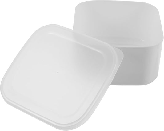 Kichvoe Cheese Box with Lid Refrigerator Storage Container for Butter and Cheese Slices Food Grade Kitchen Storage Box Easy to Clean