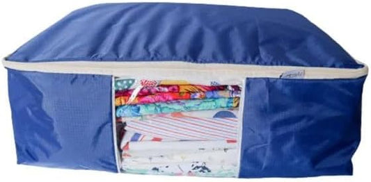 Quilt Storage Bag - Standard Size (22L x 15"W x 8"H) - Night Fall Blue"