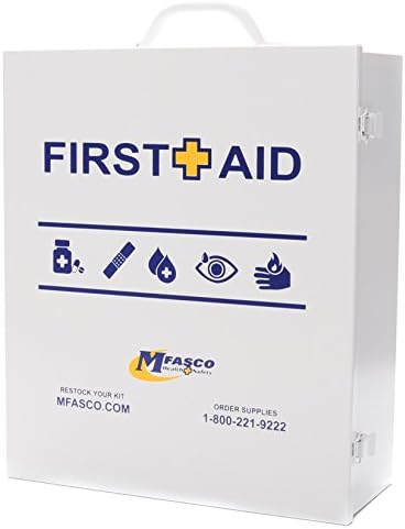 Empty First Aid Box 3 Shelf With First Aid Logo