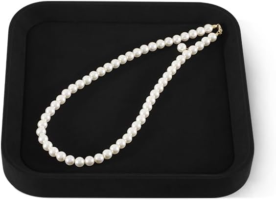 Valet Tray For Men, Velvet Catch All Trays,Luxury Watch Tray,Premium Jewelry Display For Vendors,Black Bracelet Display