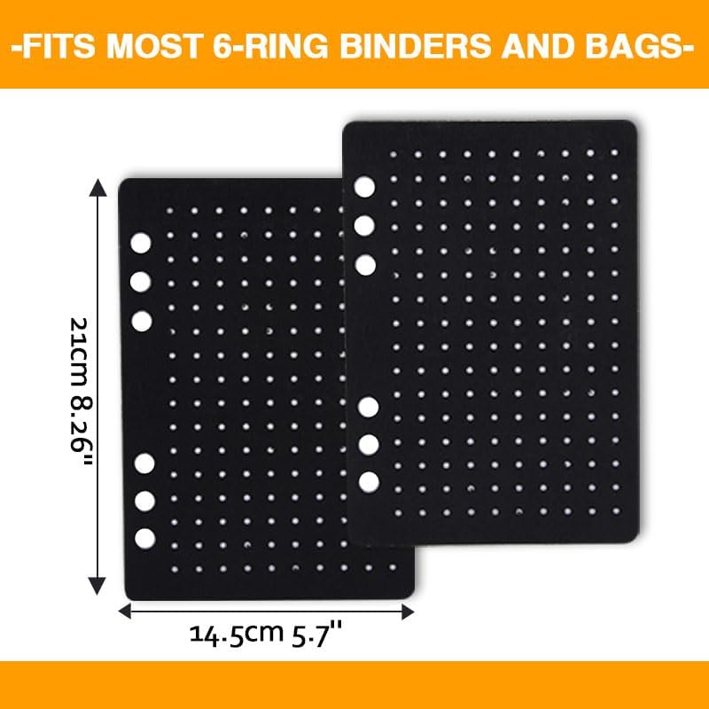A5 Enamel Pin Display Pages,Creative Pin Collection with 5 Flip-Pages,Designed to Easily Trade & Display Enamel Pins (Pins Not Included)