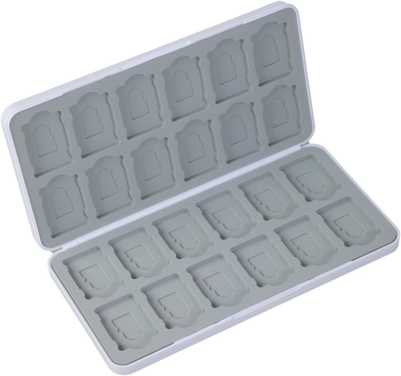 Lightweight Memory Card Storage Organizers for 24 SDTF and MicroSDs Cards Closures Portable Case Closures Sdtf Card Storage Box