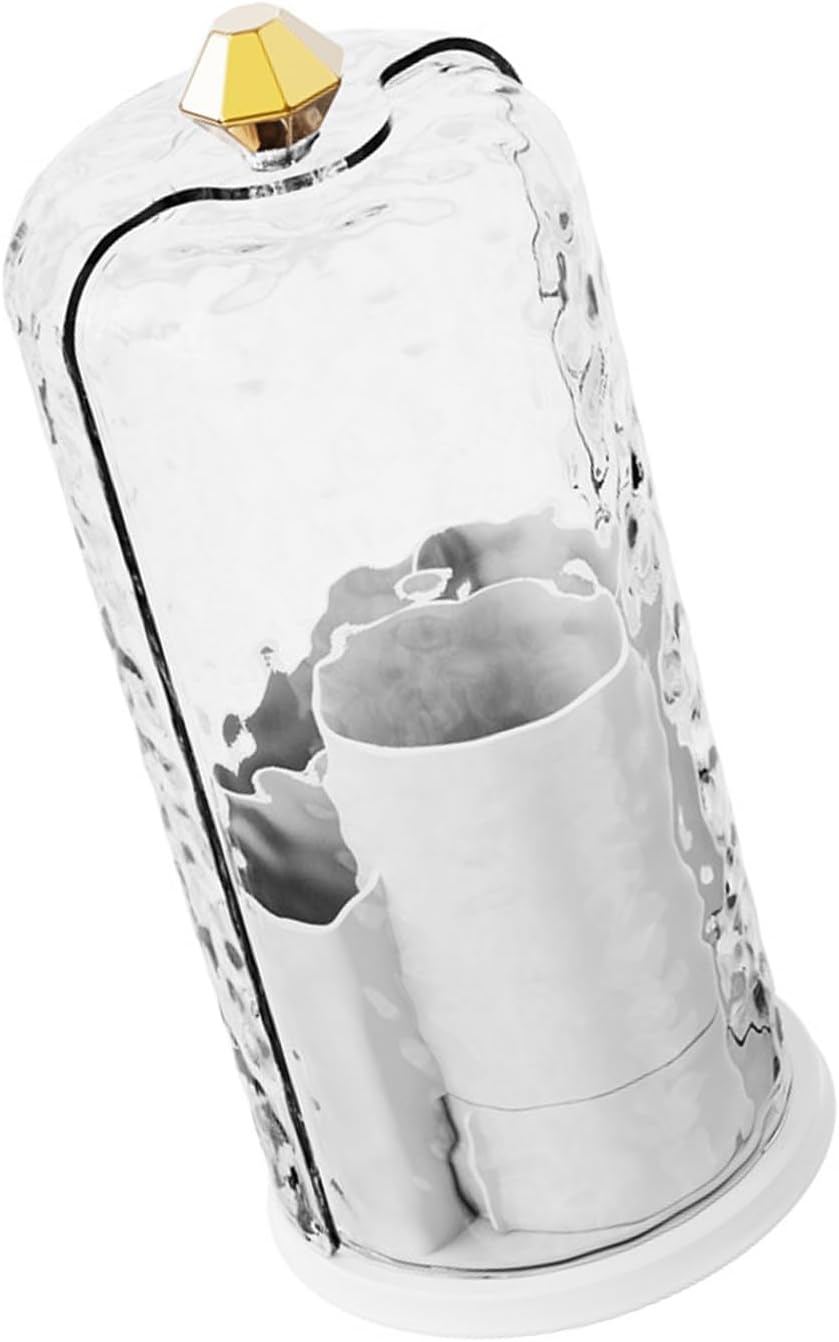 Rotating Makeup Organizer, 360-Degree Clear Cosmetic Case With Adjustable Shelves, Large Capacity For Bathroom Countertop & Vanity