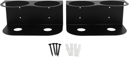 2PCS Spray Can Holder Multifunctional Metal Wall Mount Paint Bottle Rack Organizer for Home Garage Work Area