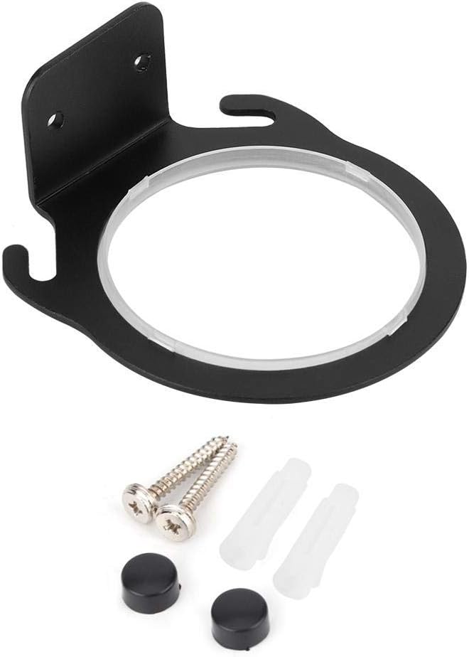 Space Aluminum Wall Mounted Hair Dryer Holder Rack Hanger Hairdryer Shelf