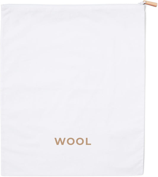 Delicates, Cashmere Wool Sweater Storage Bag Pouch Set with integrated Cedar Wood (Wool)