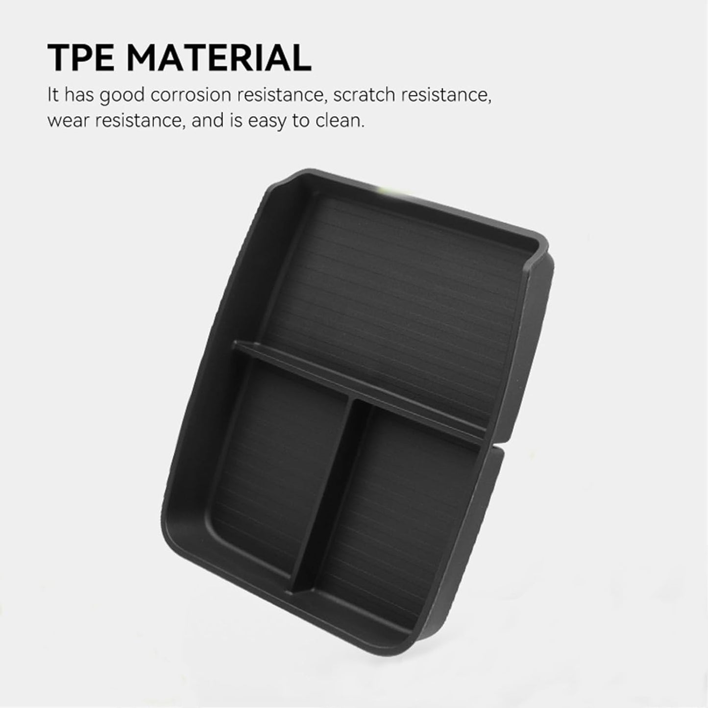 Low Center Console Organizer Compatible with 2026 Hyundai Palisade Calligraphy/Limited/XRT Pro/SEL Accessories Armrest Console Organizer Armrest 2026 Palisade Lower Storage Tray (Fit for 7-Seat)
