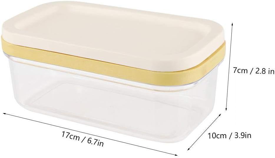 Fdit Butter Box Cheese Container Keeper With Cutting Net Food Storage Box Kitchen