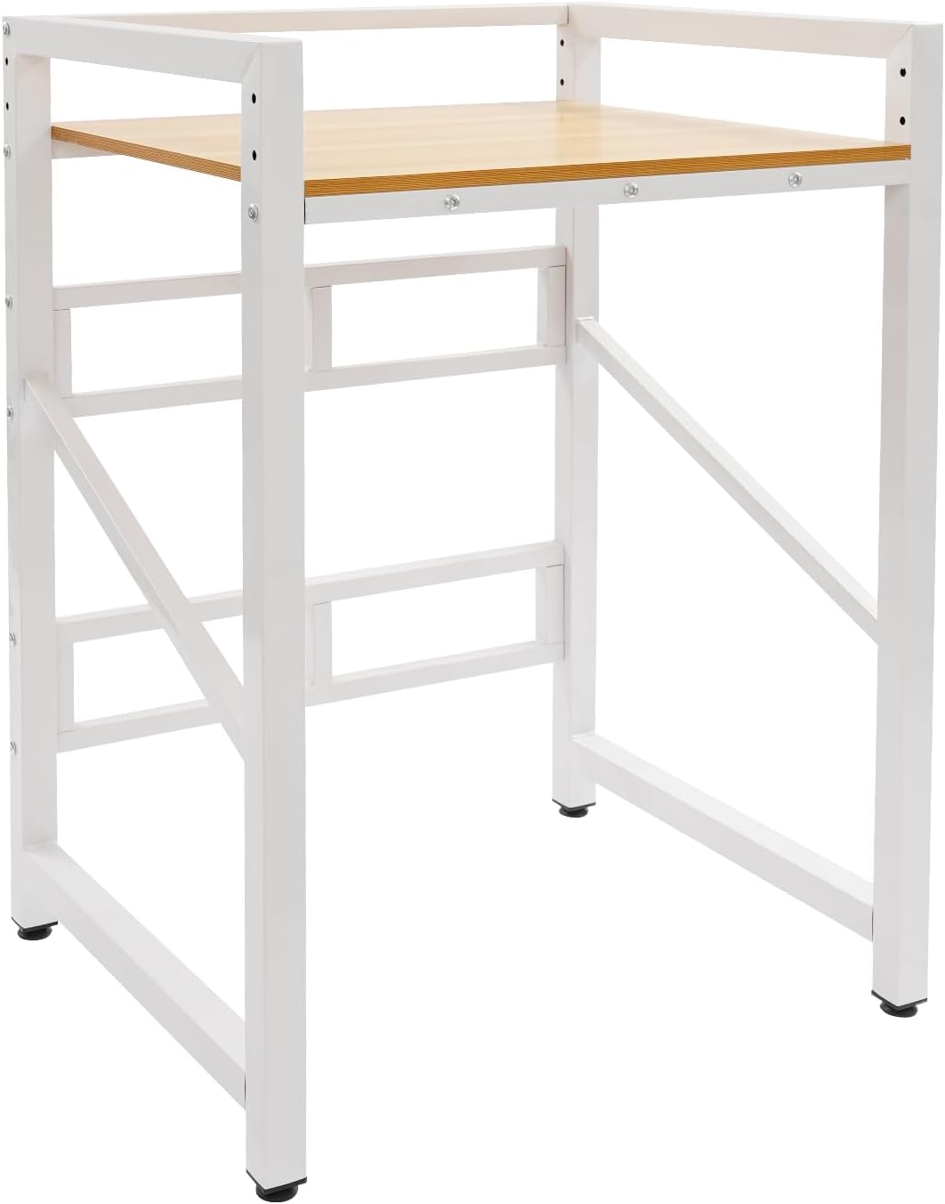 Over The Washer and Dryer Storage Shelf, Height Adjustable Washer Dryer Stacking Rack Stand for Bathrooms Laundry Rooms, Load Capacity 660 lbs