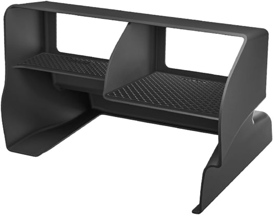 SMABEE Center Console Organizer for 2024 2025 2026 Toyota Land Cruiser Prado 250 Accessories Interior ABS Center Console Organizer Storage Box Tray Insert Black