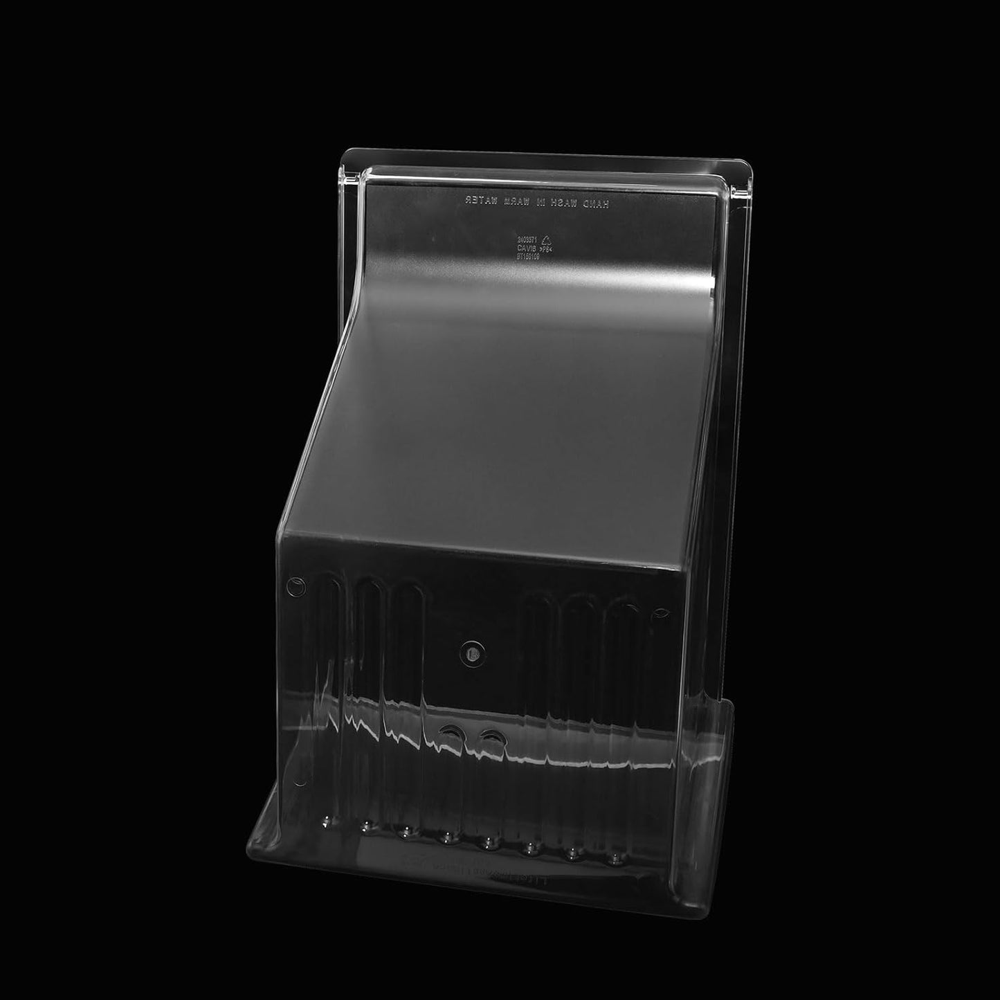 PENSUN Refrigerator Crisper Drawer 240337103 Replacement Shatterproof Clear Vegetable Crisper Bin with Easy Slide Installation