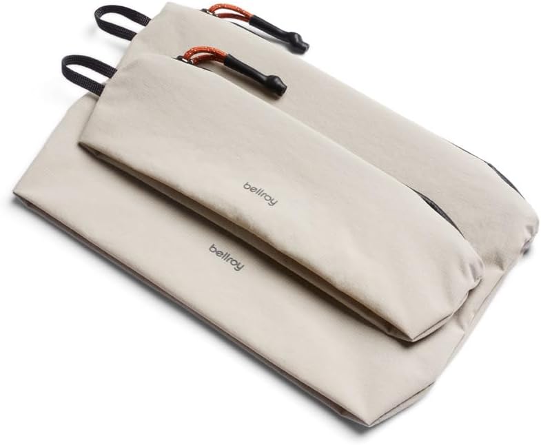 Bellroy Lite Pouch Duo (Lightweight Pencil case and Pouch) - Ash