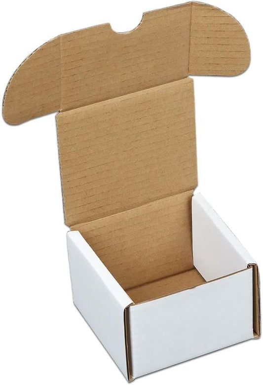 GRAND ORANGE 10pcs 200 count Cardboard Trading Card Storage Boxes box Brilliant white Corrugated Paper box