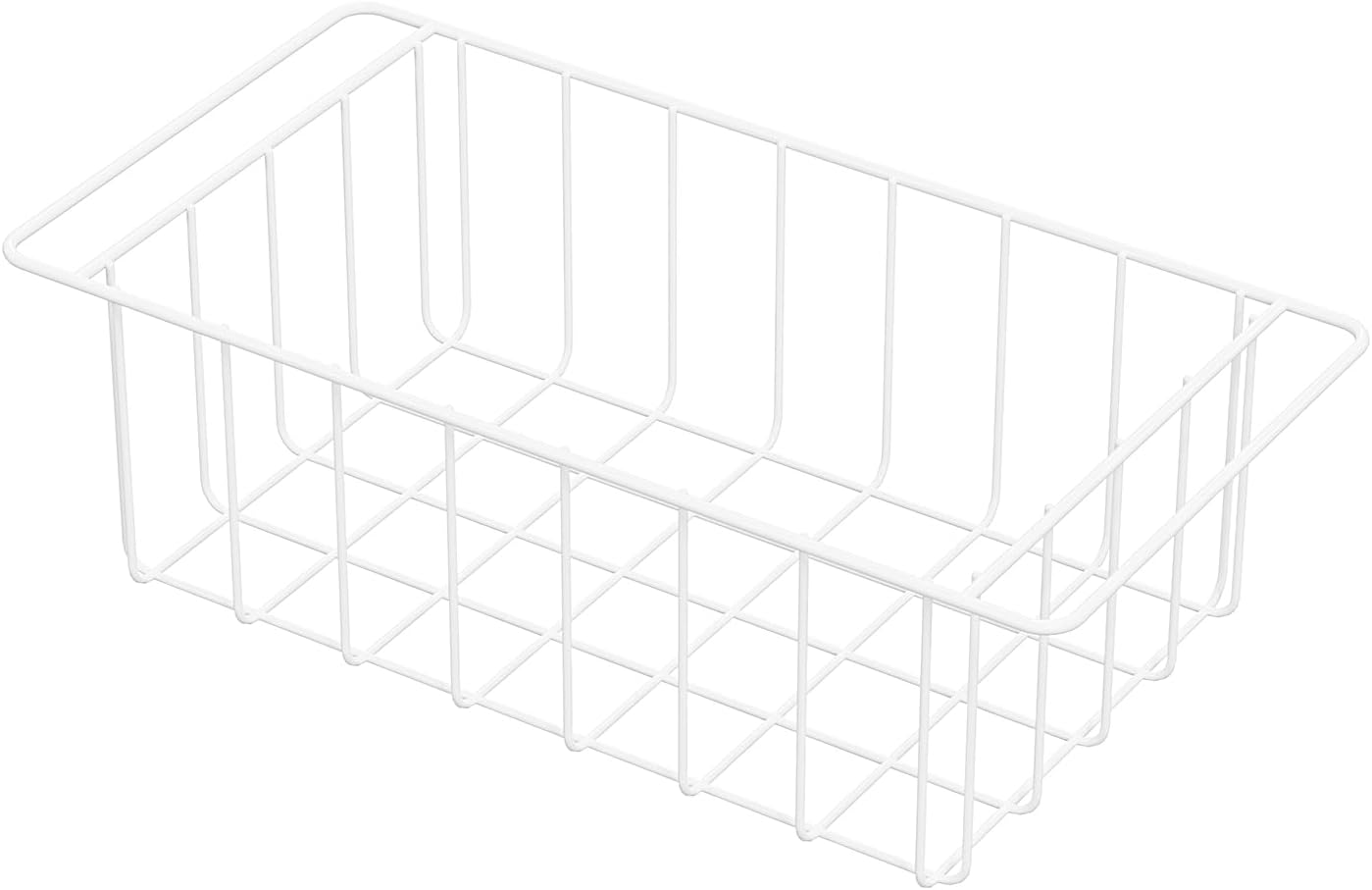16.5 Inch Chest Freezer Organizer Storage Baskets Bins Metal Wire, Settle freezer chaos and reduce food waste effectively, Durable, Fully Use Space, Improve Air Circulate, 2 Pack