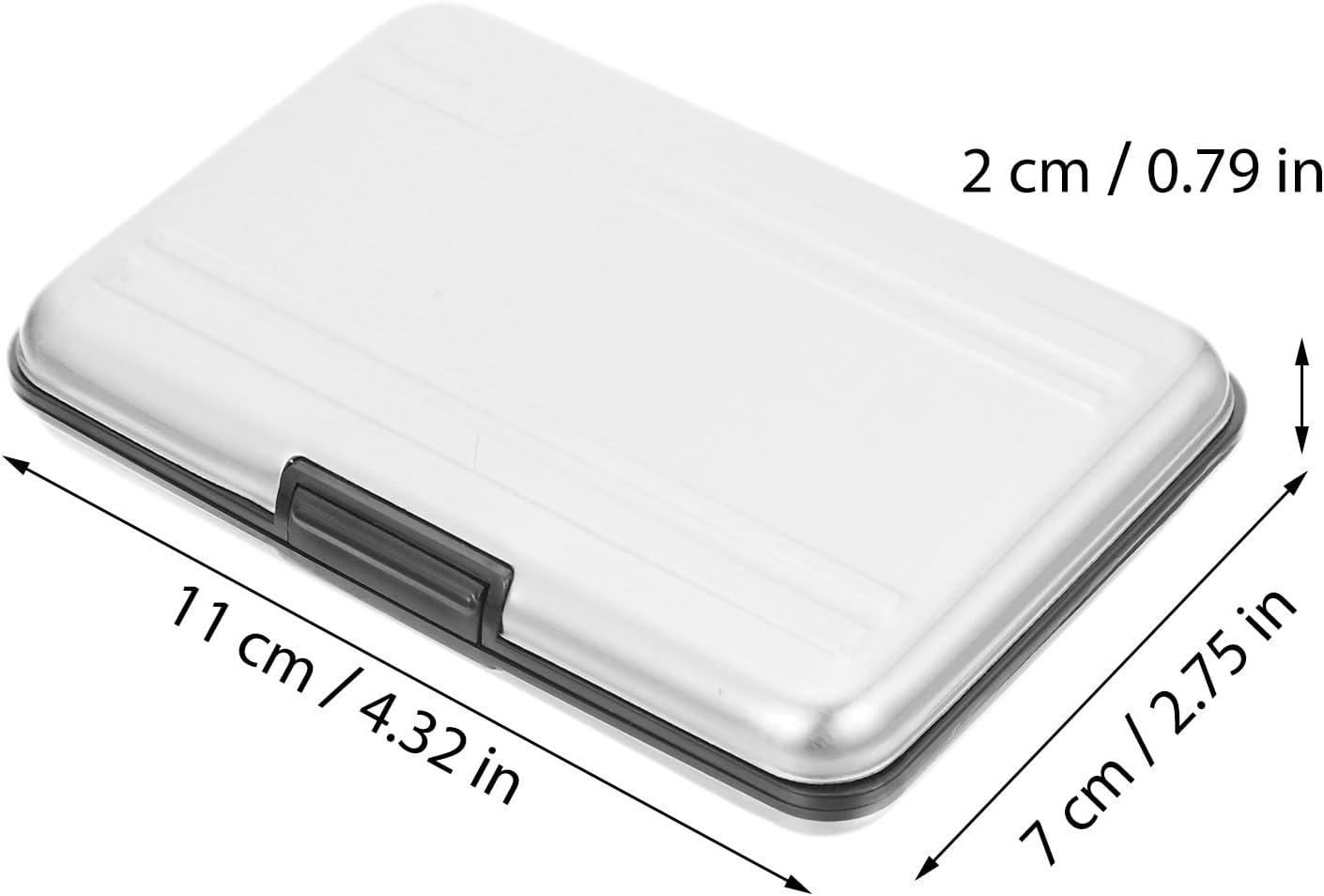 COHEALI Delicate Memory Card Case Box Portable Storage Holder for Micro and Standard Cards Drop Resistant Compact Organizer with Sturdy Construction and Scratch Protection for Digital
