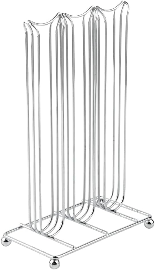 Restaurantware Restpresso 6.5 x 3.7 x 10.4 Inch Coffee Capsule Holder 1 Durable Pod Stand - Holds 42 Nespresso Capsules 4 Raised Legs Iron Espresso Pod Organizer Pods Not Included