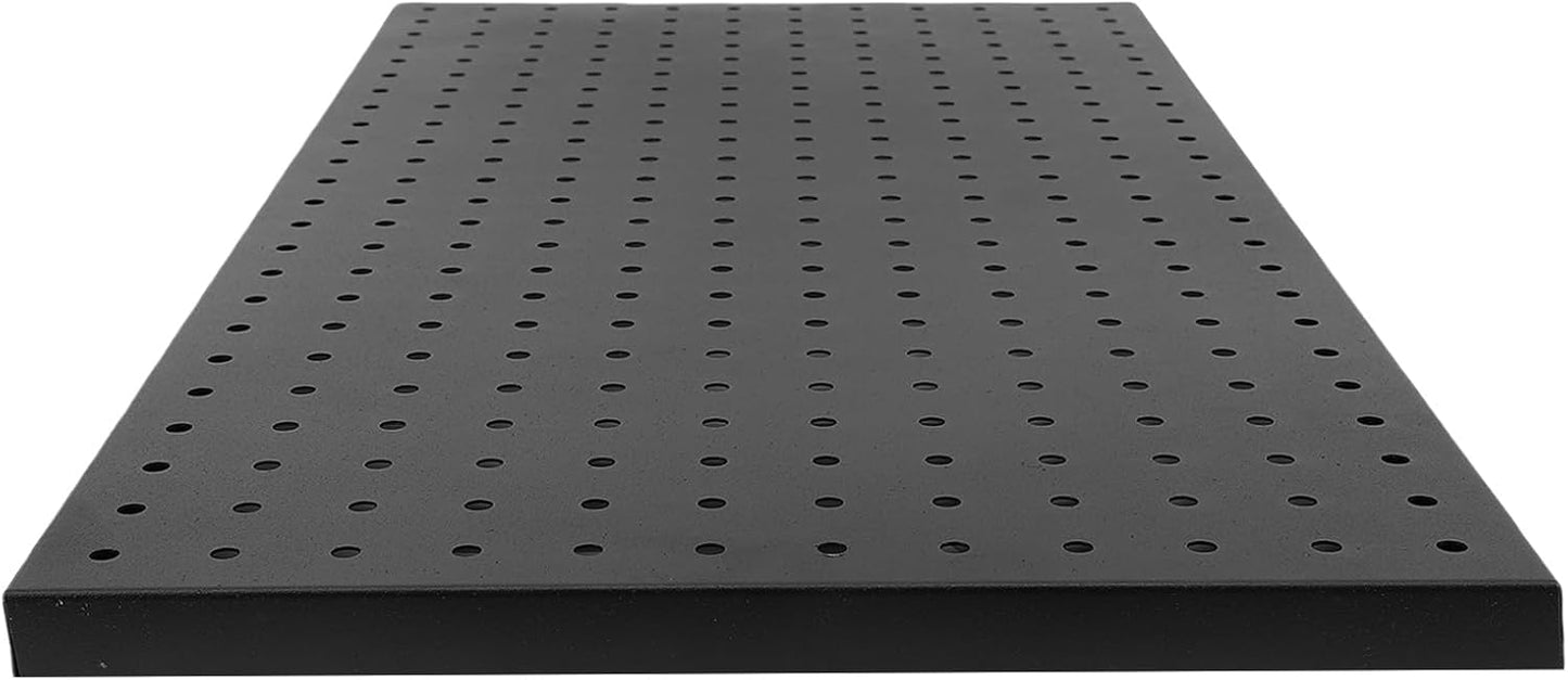 Keenso Pegboard Accessories, Metal Wall Panels Set with Hooks and Bins, Customizable Tool Storage System for Garage and Workbench