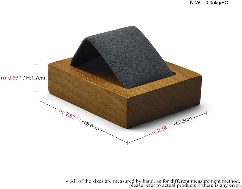 Jewelry Tray Solid Wood Earrings Display Stand for Photograph Jewelry Display Tray