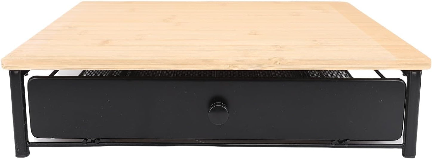 WALFRONT Coffee Pod Drawer, Iron Coffee Capsule Organizer Tray with 36 Pods Capacity for Home Office and Cafe Use