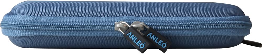 Anleo Hard Travel Case for SanDisk 500GB / 250GB / 1TB / 2TB Extreme Portable SSD (Sky Blue, Case for 3 Hard Drives)