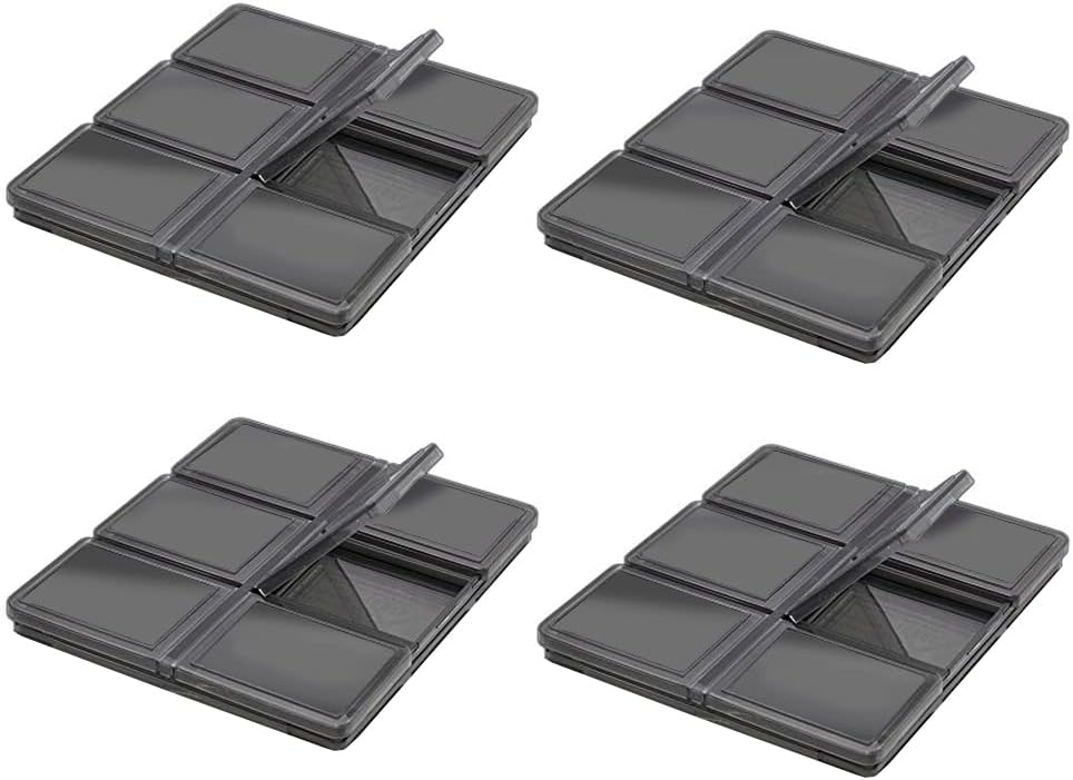 Acuvar 48 Slot SD/SDHC Memory Card Hard Plastic Case – Durable ABS Portable SD Card Storage Box Organizer, Protective Hard Shell SD Card Carrying Case for Photographers, Anti-Shock & Waterproof