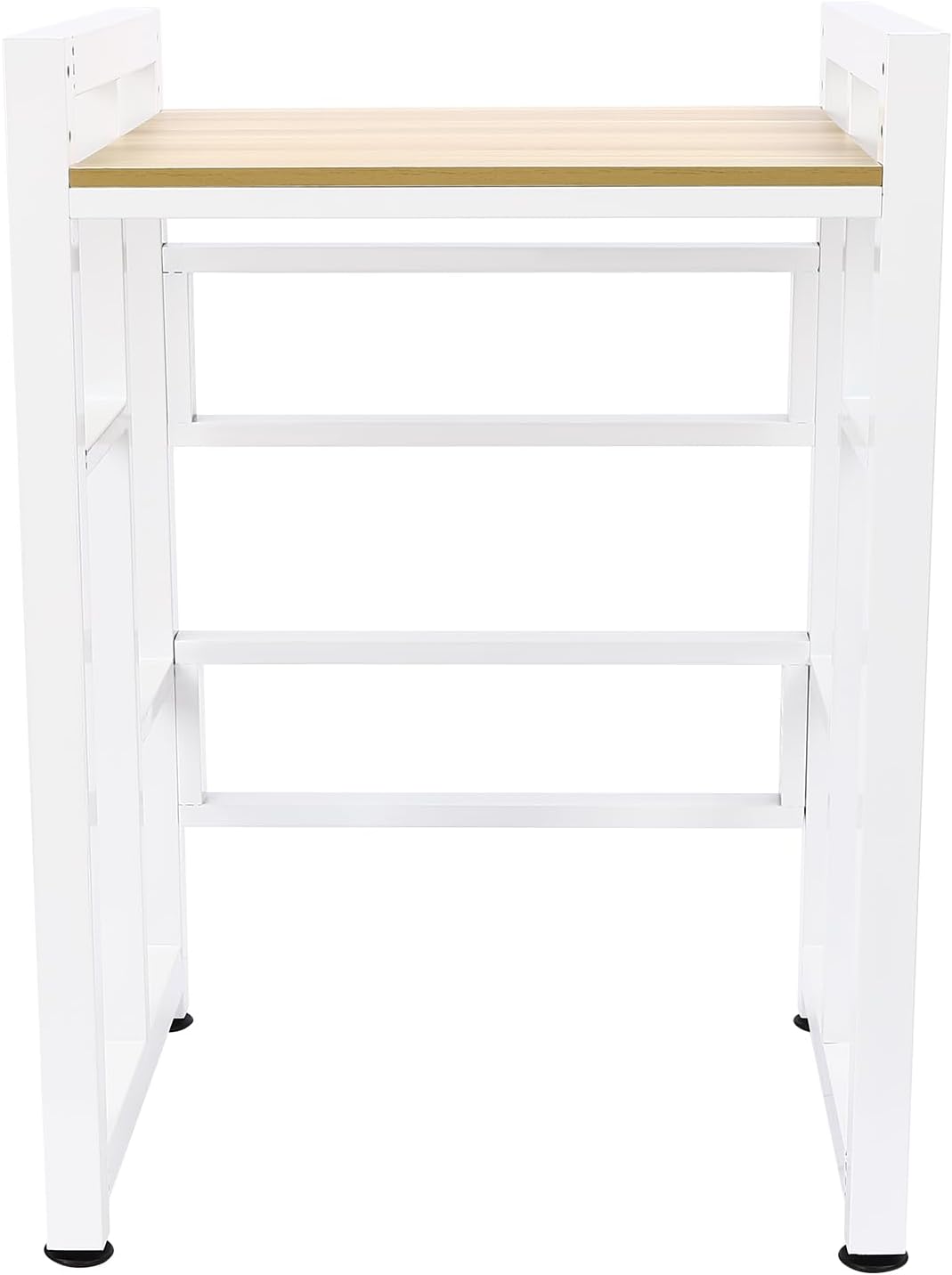 Over Washer and Dryer Shelves,Dryer Storage Shelf,Laundry Room Storage and Organizer Standing Shelf,Height Adjustable Laundry Room Shelves, Load-Bearing Capacity 418.9 lbs (Light Walnut)