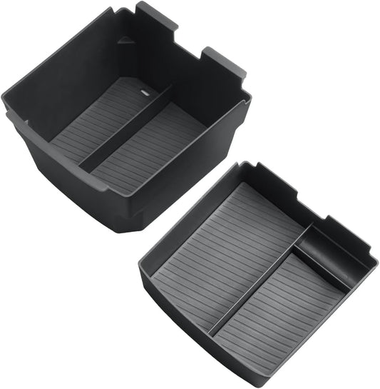 CDEFG 2Pcs for 2025 2026 Hyundai Tucson Limited Center Console Organizer Compatible with 2025 2026 Hyundai Tucson Limited Accessories Middle Console Storage Box
