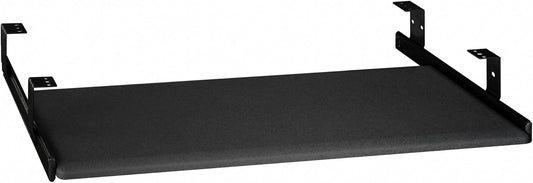 Bush Business Furniture Universal Keyboard Shelf in Black, Desk Accessories for Home or Professional Office