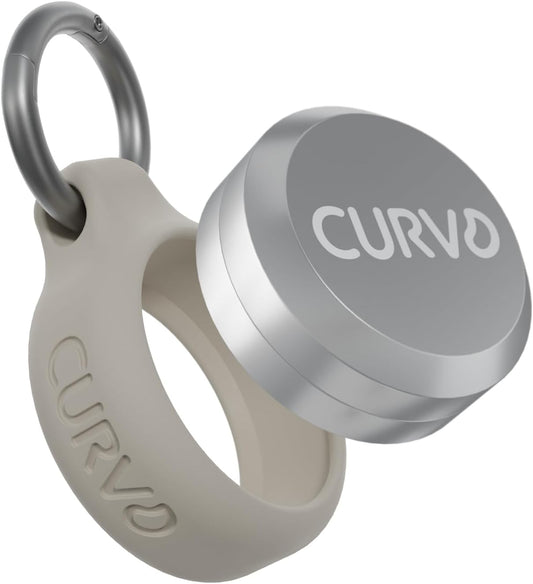 CURVD Premium Carrying Case – Durable Travel Keychain Container, Medicine Pill Organizer & Travel Pill Box, Small Waterproof Holder for Pills, Earplugs, Jewelry, Compatible with Loop, Vibes & Eargasm