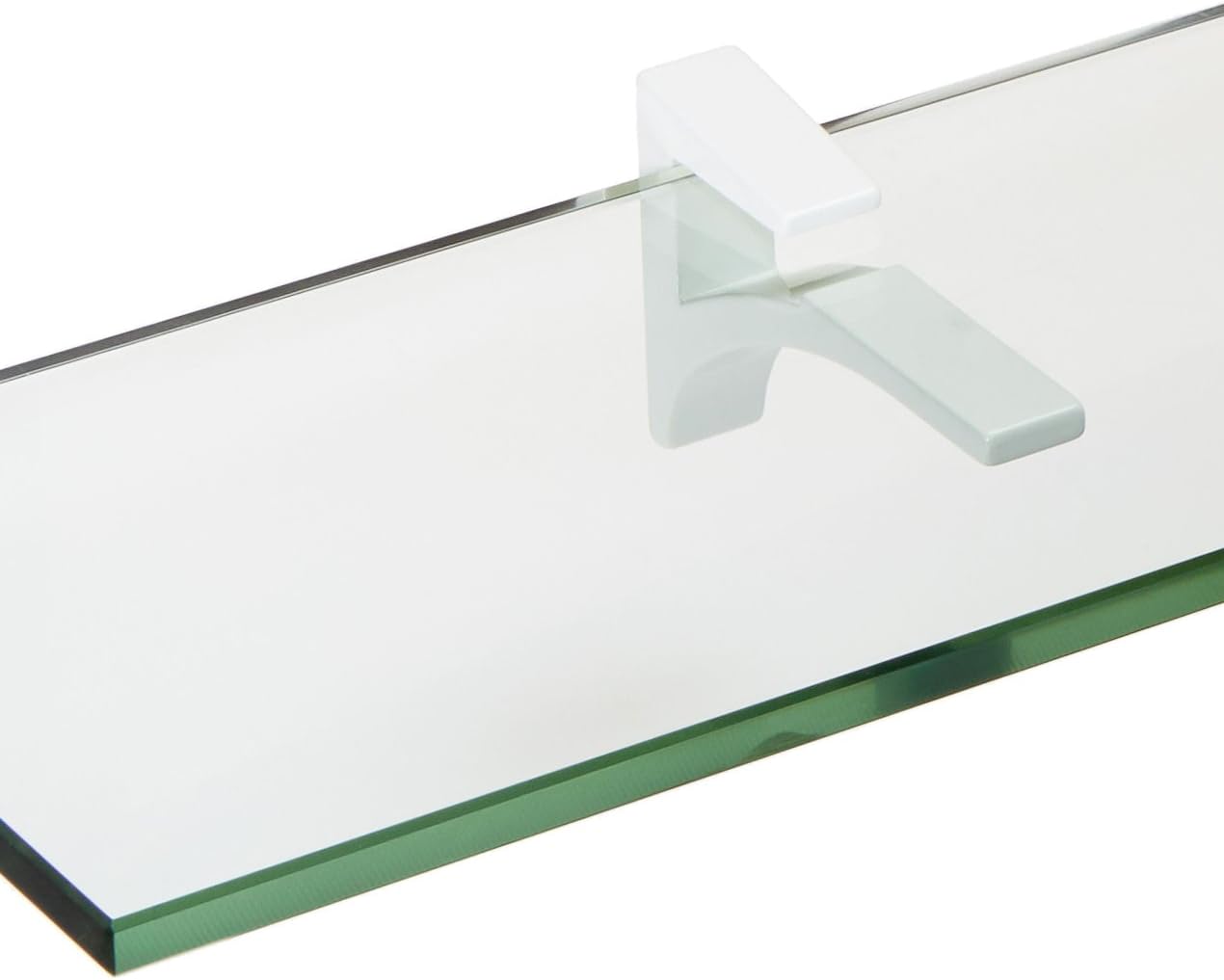 Spancraft Glass C-8x24-White Cardinal Glass Shelf, White, 8" x 24"