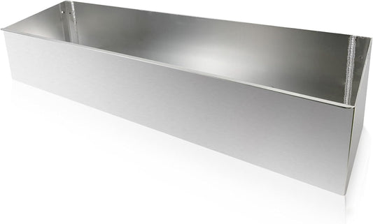 Aluminum Fuel Tank Rack Multi Use Storage Cabinet Holder Practical Kettle Racks Length 46" Accommodate 4 5-Gallon Jugs Suitable for Garage Enclosed Racing Trailer Work Area Silver