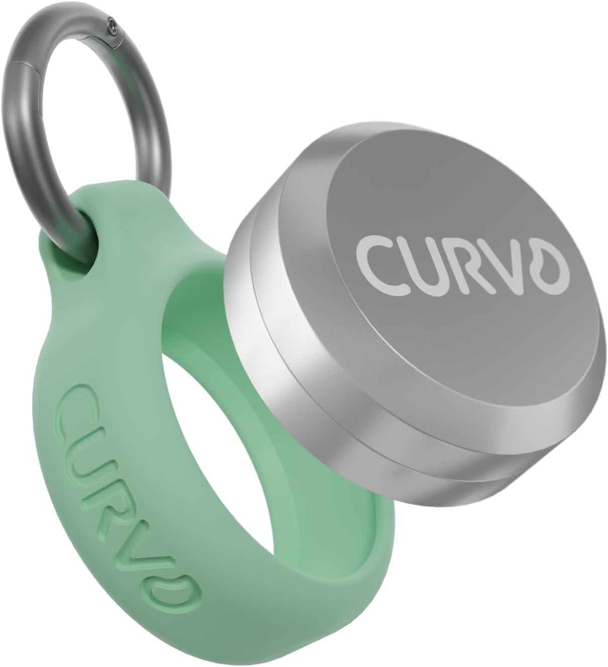 CURVD Premium Carrying Case – Durable Travel Keychain Container, Medicine Pill Organizer & Travel Pill Box, Small Waterproof Holder for Pills, Earplugs, Jewelry, Compatible with Loop, Vibes & Eargasm
