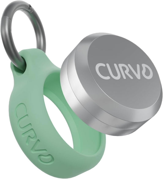 CURVD Premium Carrying Case – Durable Travel Keychain Container, Medicine Pill Organizer & Travel Pill Box, Small Waterproof Holder for Pills, Earplugs, Jewelry, Compatible with Loop, Vibes & Eargasm