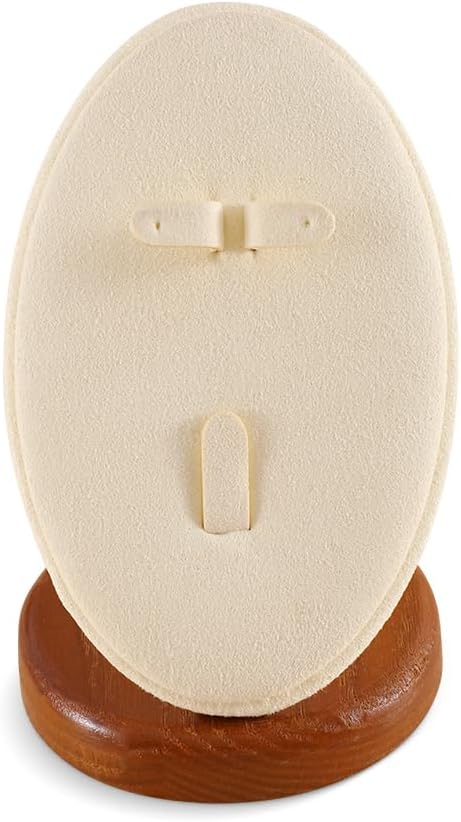 Ring Holder, Jewelry Display for Vendors,Wooden Earring Display,Premium Jewelry Holder,Luxury Earring Stand,Beige Small Jewelry Stand