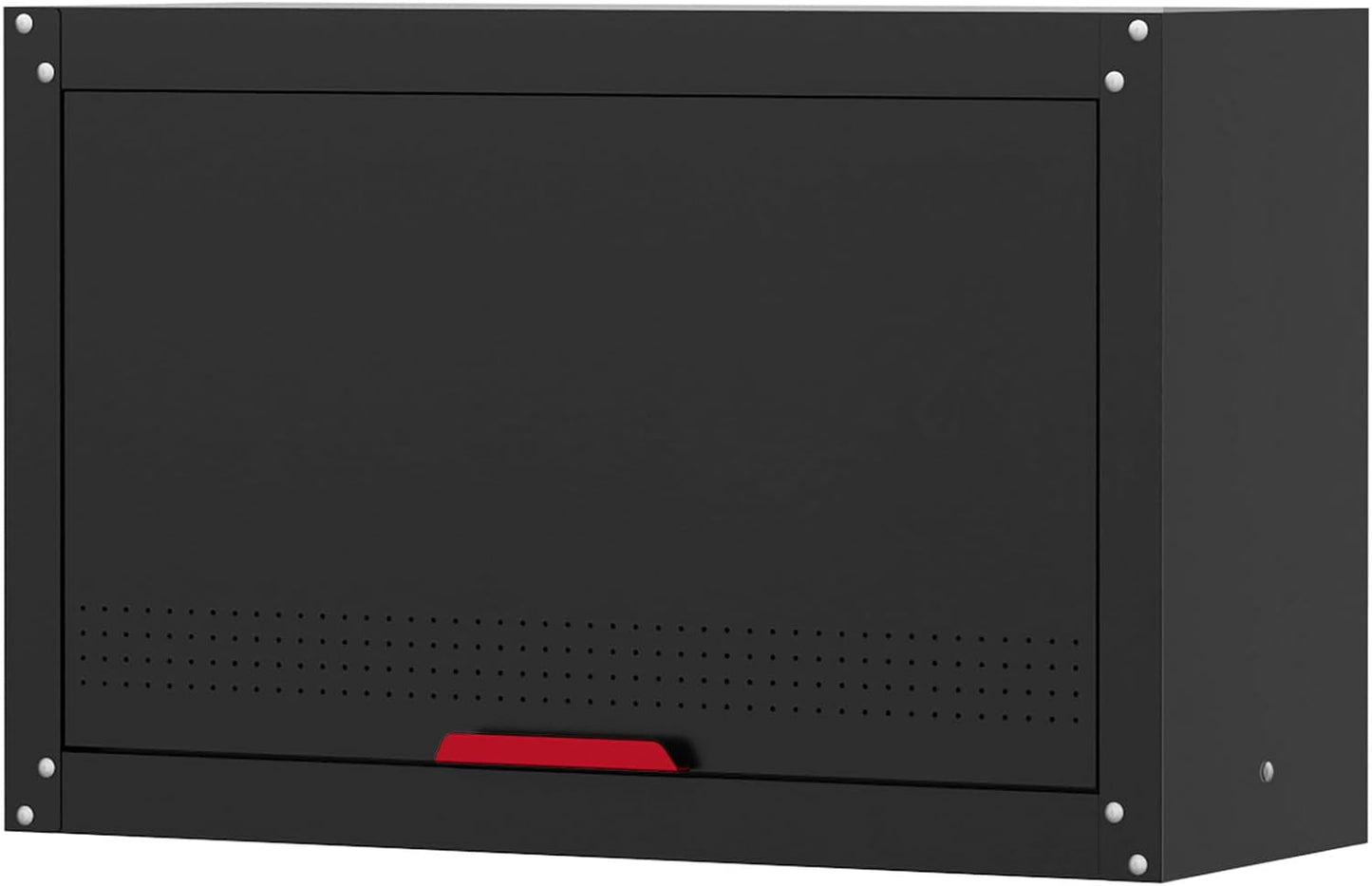 Garage Wall Cabinet,Up Flip Door Metal Wall Cabinet,Wall Mounted Metal Storage Cabinets with Doors and Adjustable Shelf for Garage,Utility Room and Basement
