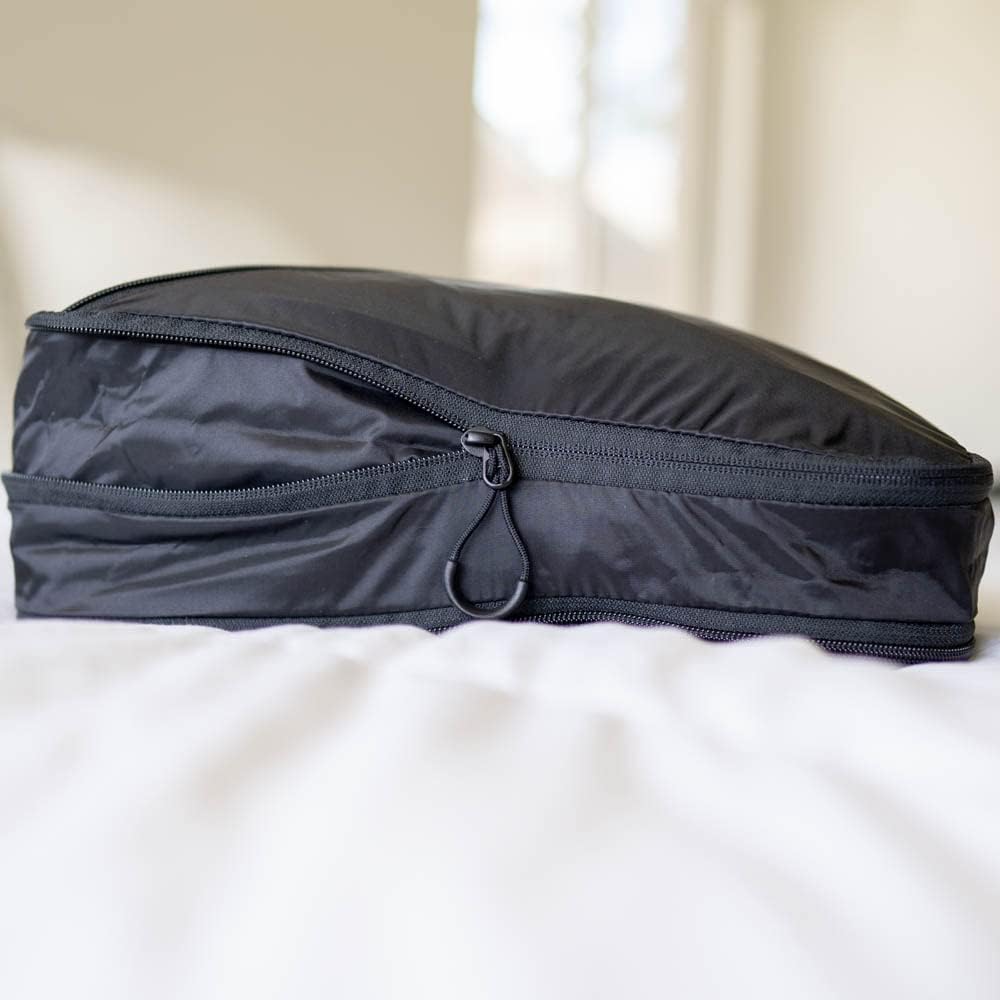 WANDRD Packing Cubes - Large Packing Cubes for Travel - Suitcase and Luggage Organization and Travel Essentials (Black)
