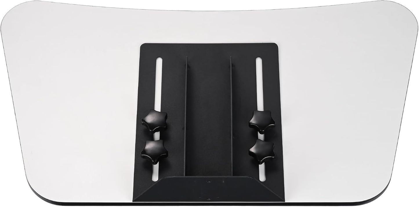 Yescom Sliding Desktop Keyboard Tray for PC Mobile Cart Medical Trolley Cart Office Black