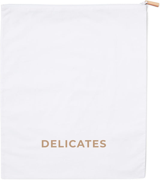 Delicates, Cashmere Wool Sweater Storage Bag Pouch Set with integrated Cedar Wood (Delicates)
