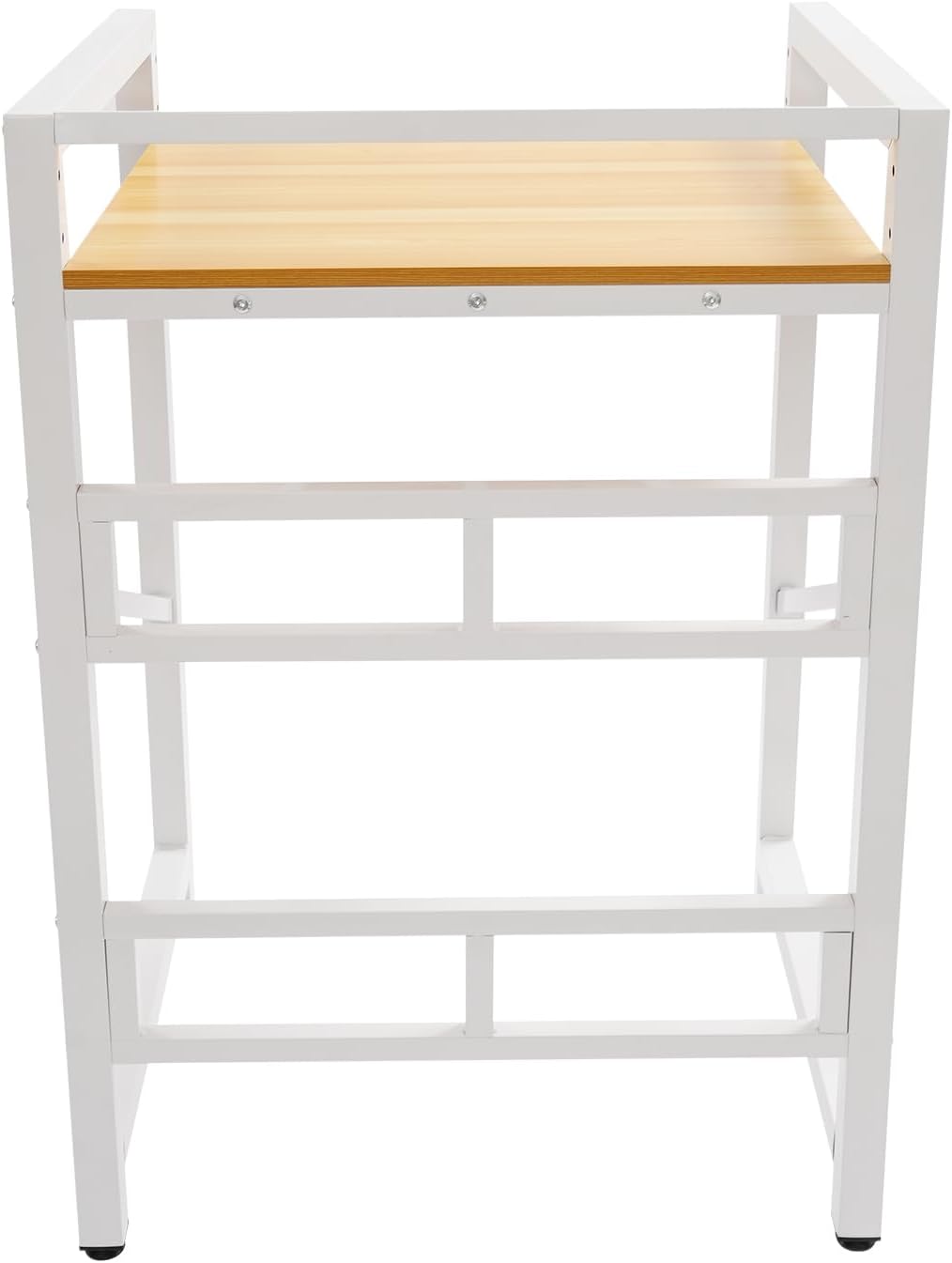 Over The Washer and Dryer Storage Shelf, Height Adjustable Washer Dryer Stacking Rack Stand for Bathrooms Laundry Rooms, Load Capacity 660 lbs