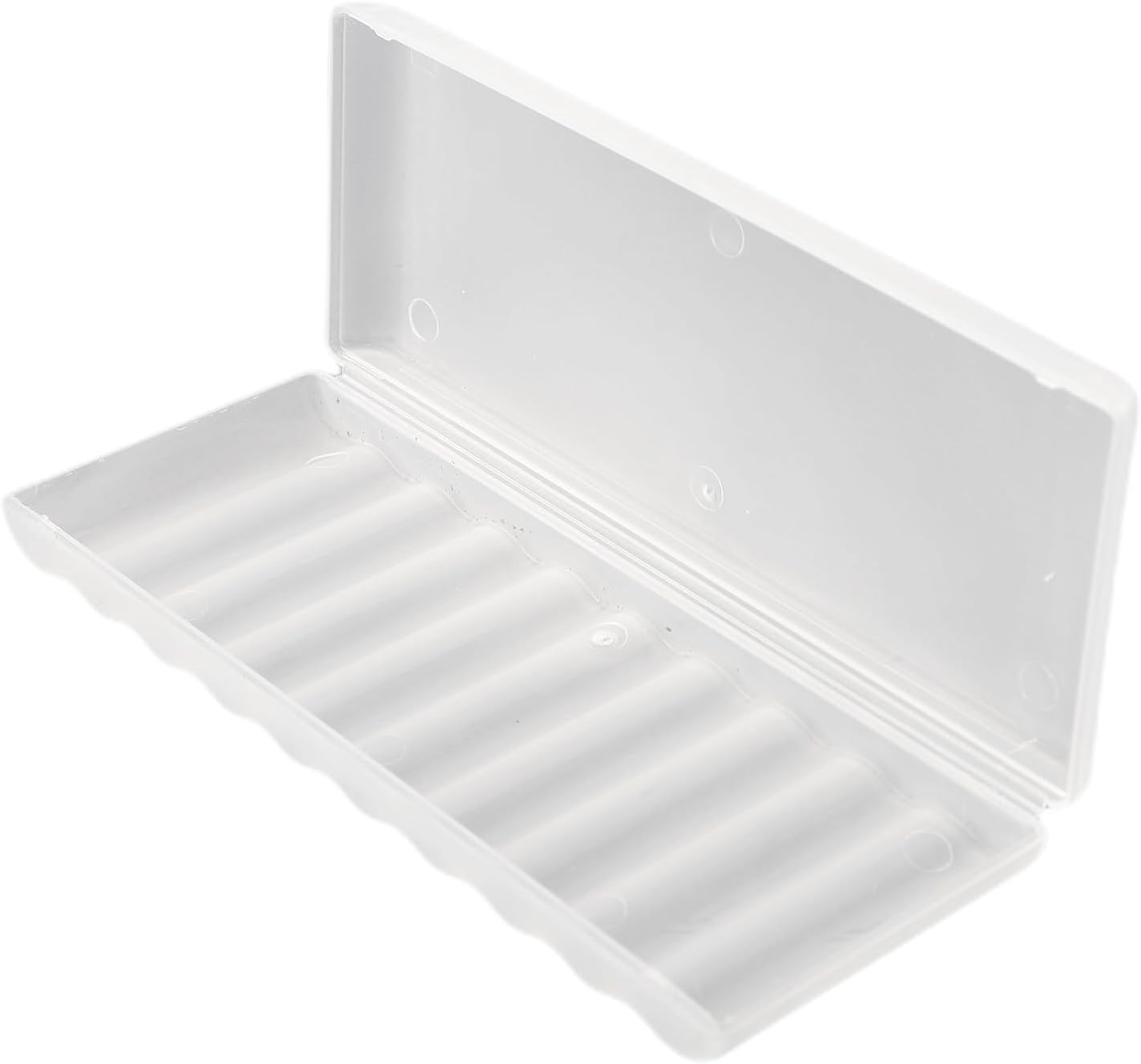 AAA Battery Storage Case Holder Box Battery Plastic Case 10 Slots AA AAA Storage Organizer PP Material Secure Closure Portable Compact Battery Holder Box(AA-10 Slots)