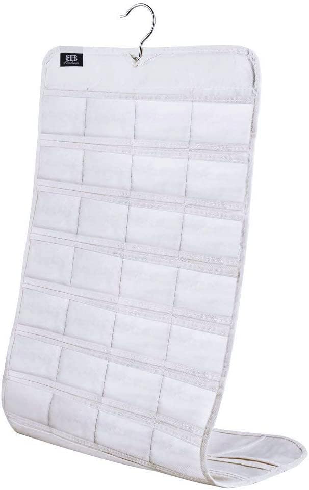 BB Brotrade Hanging Jewelry Organizer,Accessories Organizer,80 Pocket Organizer for Holding Jewelries