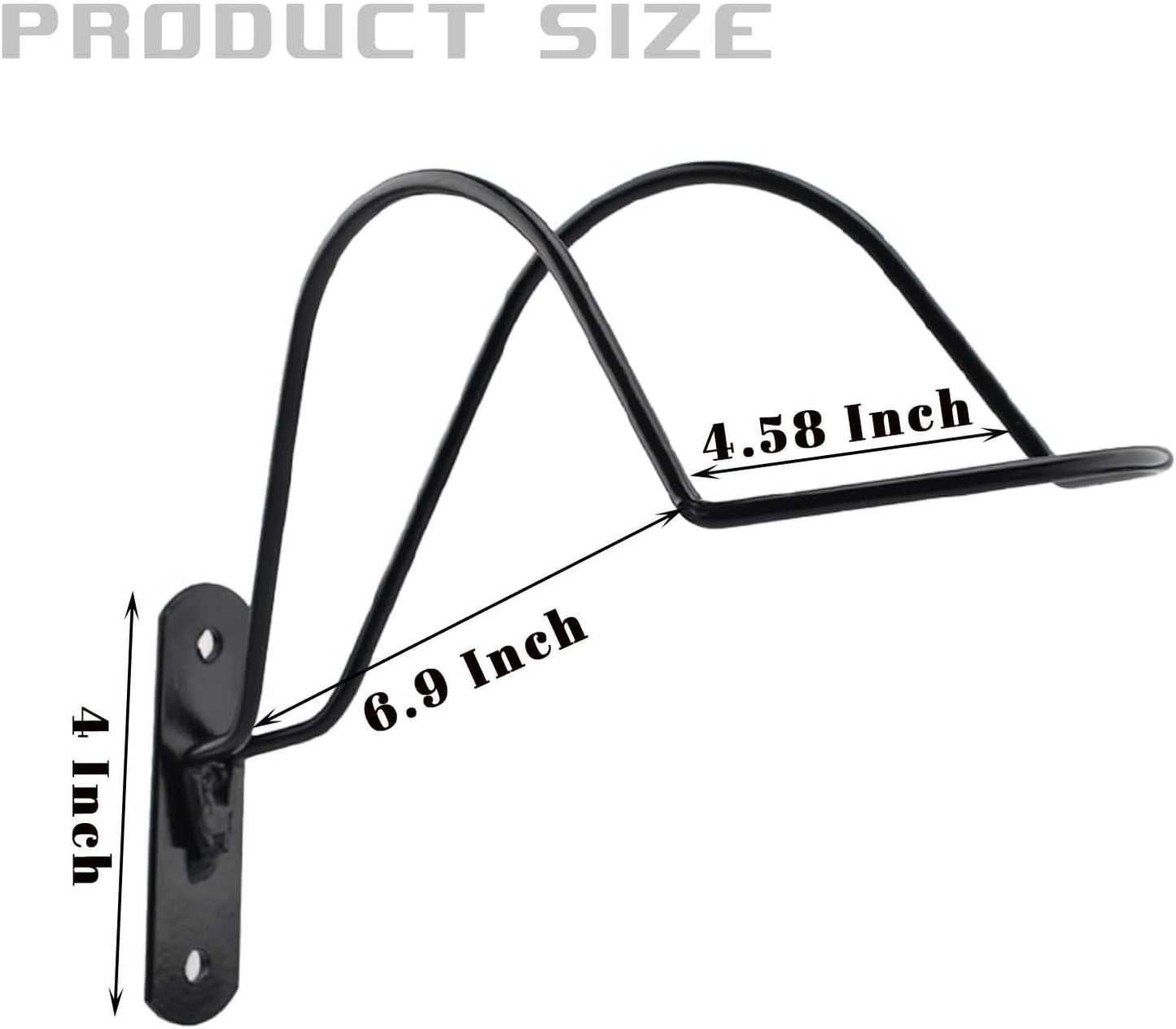 Wall Mounted Equestrian Helmet Rack,Metal Helmet Holder for Motorcycle Bike Baseball Helmet