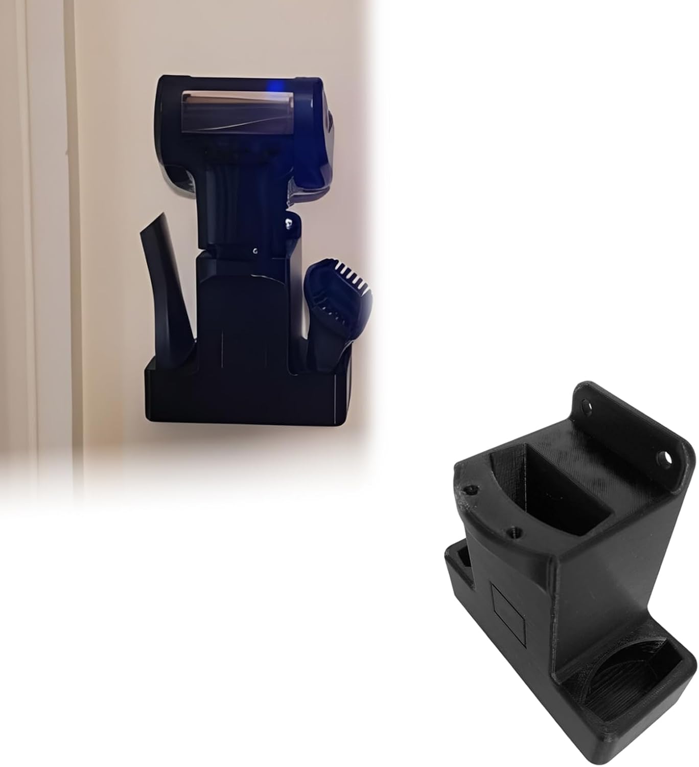 Vacuum Organizer Wall Mount for Shark CH950, Compatible with Shark Vacuum Accessories Holder, Storage Solution for Cordless Vacuum Attachments