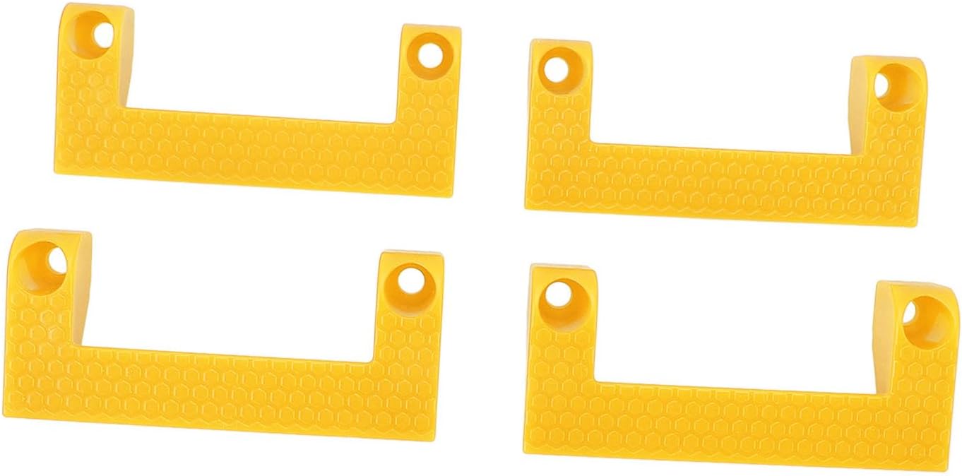 Fdit Premium 4 Piece Tape Measure Holder Set, Power Tool Ladder Storage Holder for Garage Organization, Workshop Accessories