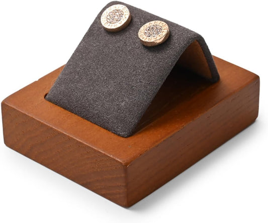 Jewelry Tray Solid Wood Earrings Display Stand for Photograph Jewelry Display Tray