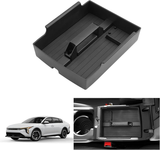LUWU 2025 K4 Center Console Organizer Compatible with 2025 Kia K4 LX/LXS/EX/GT-Line/GT-Line Turbo Armrest Console Organizer Armrest Insert Tray 2025 Kia K4 Accessories