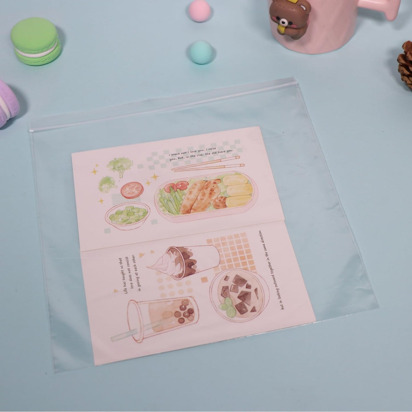 iMailer- 8" x 8" 200 Pack- 2 Mil Resealable Zip Bags- Clear Plastic Bags with Zip Top Lock for Storage, Organizing, Crafts, Travel