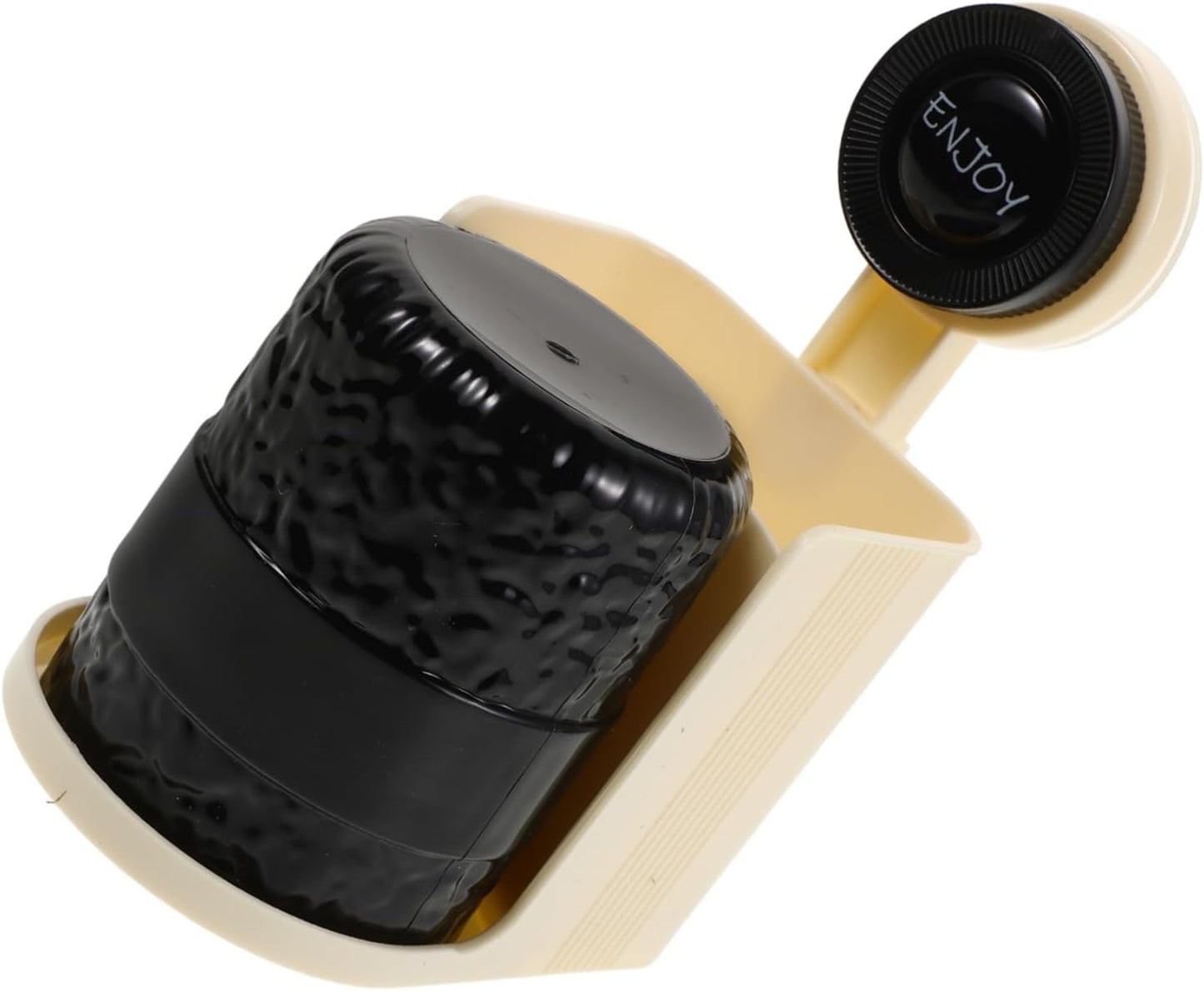 VILLCASE Suction Toothbrush Holder for Bathrooms Removable Wall Mount Organizer with Strong Suction Cup Self-draining Shower Storage Rack for Toothpaste Razors and Tableware Black